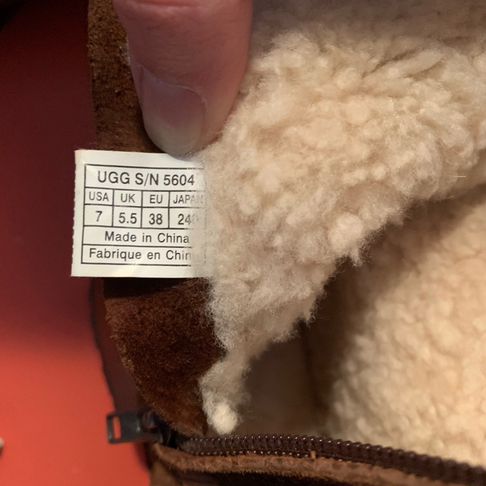 Wool Lined Ugg Boots - image 4